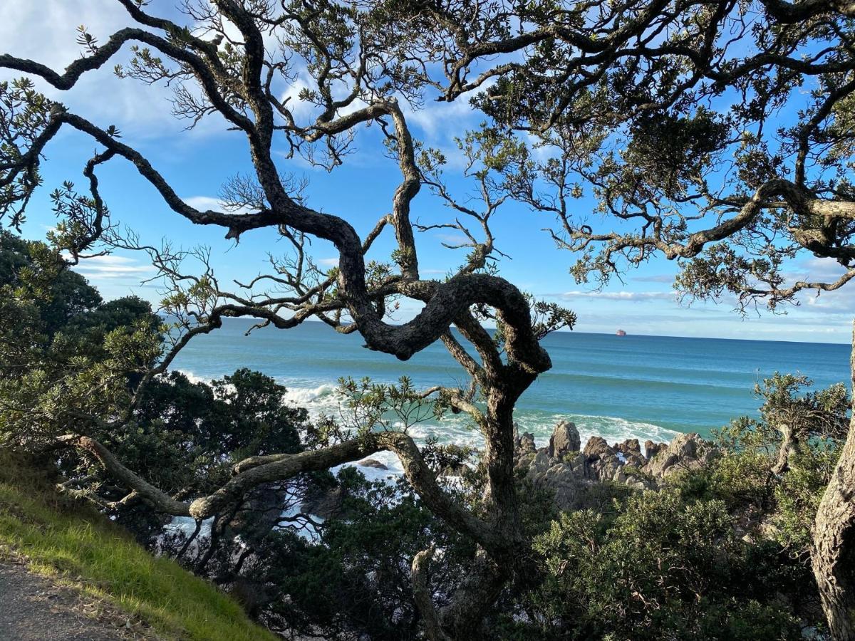Modern Beach Apartment With Pool & Location Mount Maunganui Buitenkant foto
